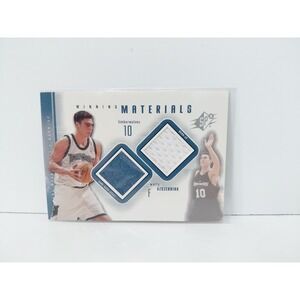 WALLY SZCZERBIAK 2000-01 SPx Winning Materials #WS1‎ GU Jersey Timberwolves